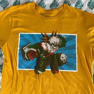 Yellow Katsuki Bakugo My Hero Academia T-Shirt